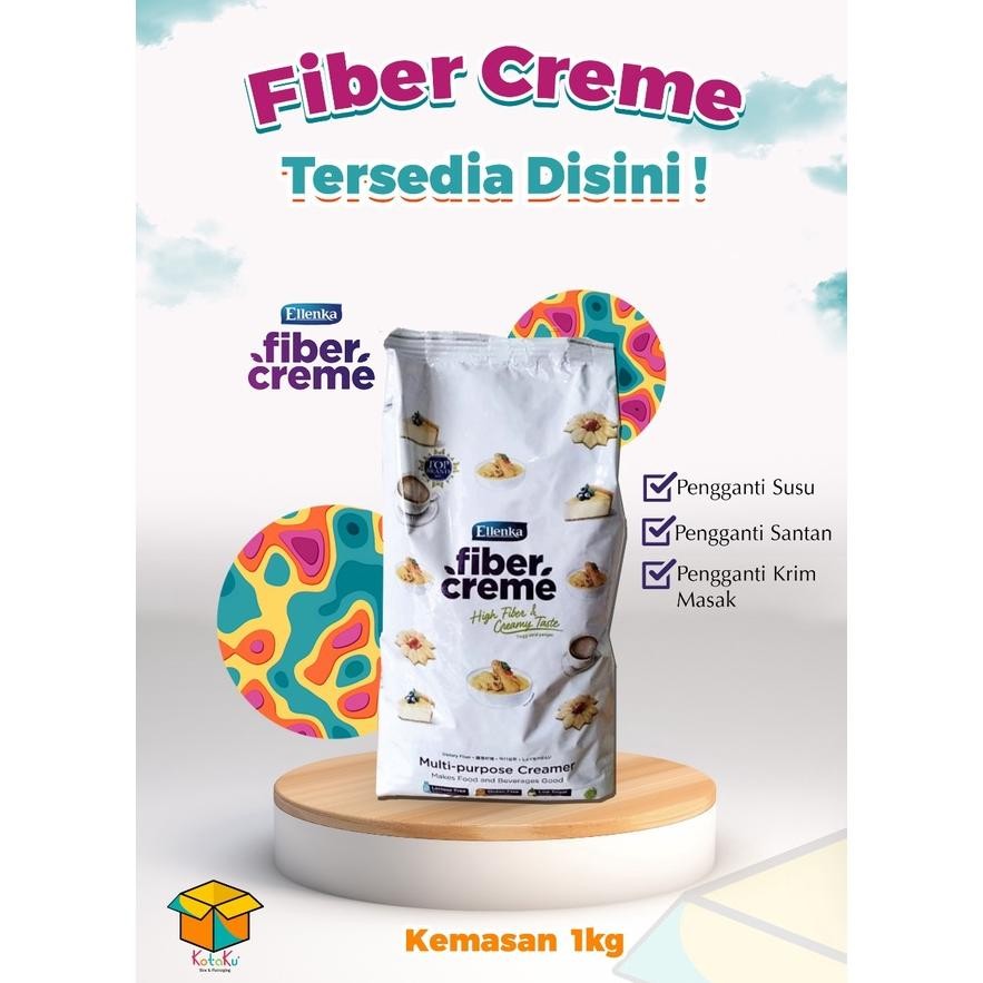 

Termurah (New) Fiber Creme Kemasan 1Kg/ Pengganti Santan Fj-44
