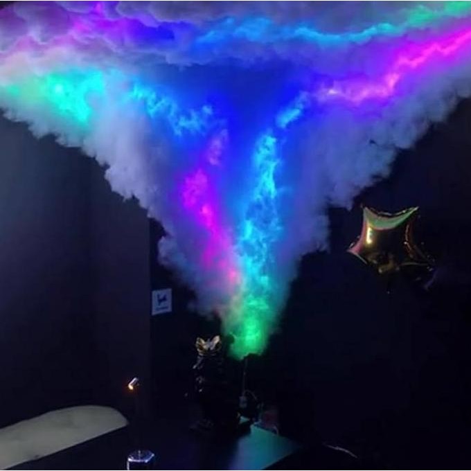 Terlaris 1 Set Hiasan Kamar Tidur Awan Lampu Tidur Efek Petir Ready Stok