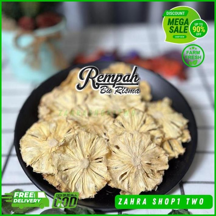 

SIMPLISIA BUAH NANAS IRIS KERING 250 GRAM - REMPAH BU RISMA BEST PRODUCT
