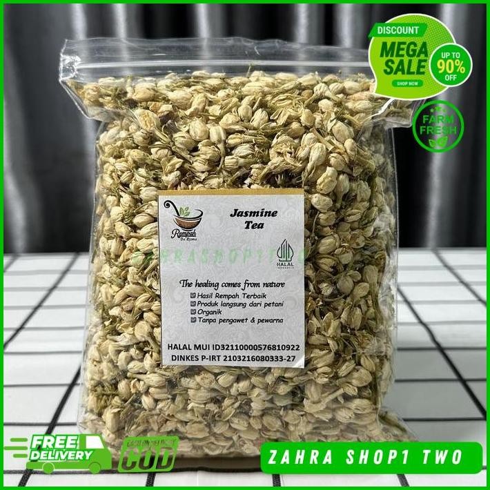 

TEH BUNGA MELATI KERING / DRIED JASMINE BUDS TEA TERJAMIN BEST