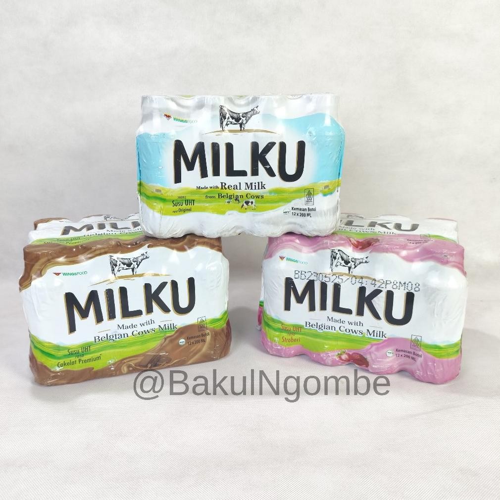

Eelic Milku Coklat/Stroberi/Original 200Ml 1 Pack Isi 12 Botol Fbx-4
