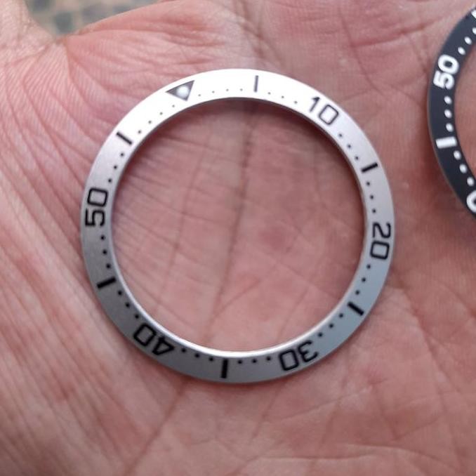 new  bezel insert flat skx srpd rally flat 38mm mod seiko