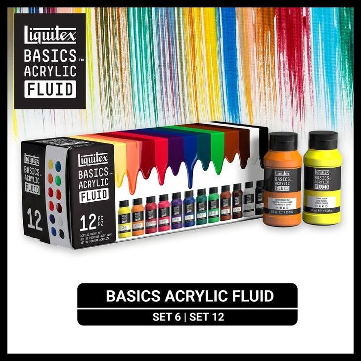 

Cat Akrilik Liquitex Basics Acrylic Fluid Set Color Paint Harga Promo