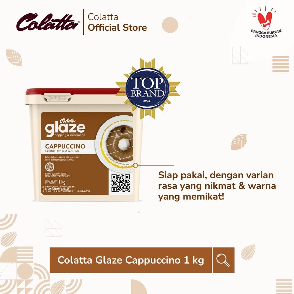 

Heatshrin Colatta Glaze Cappucino - Bahan Pelapis Rasa Cappucino 1Kg Er-23