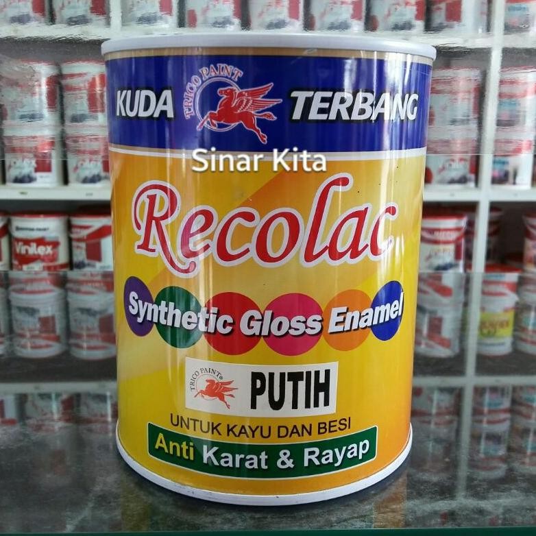 Cat Kayu Besi Recolac - Kuda Terbang