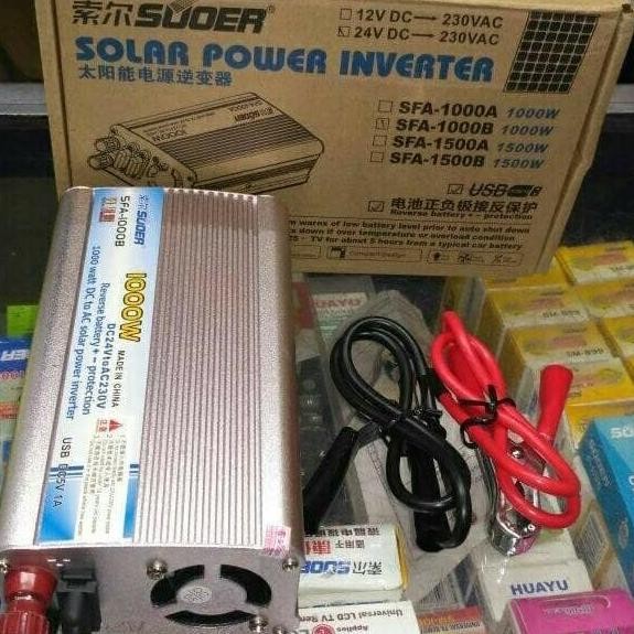Power Inverter 1000 Watt 24 Volt ( 1000w / 24v ) Sda merk suoer