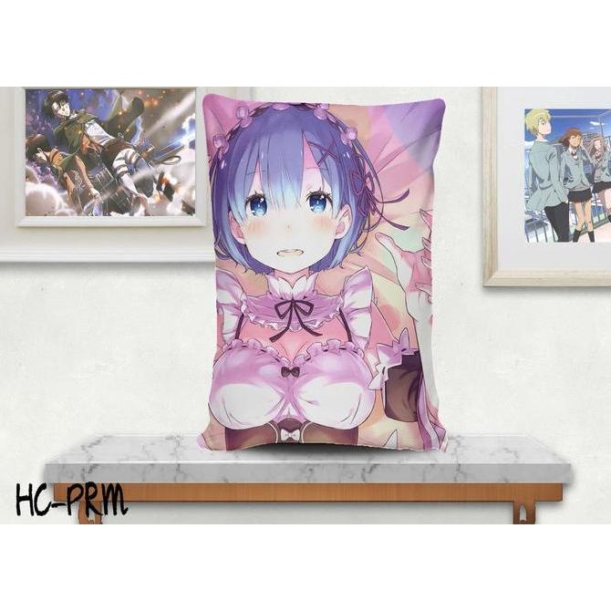 [ANIME] Sarung Bantal Kepala Rezero Rem