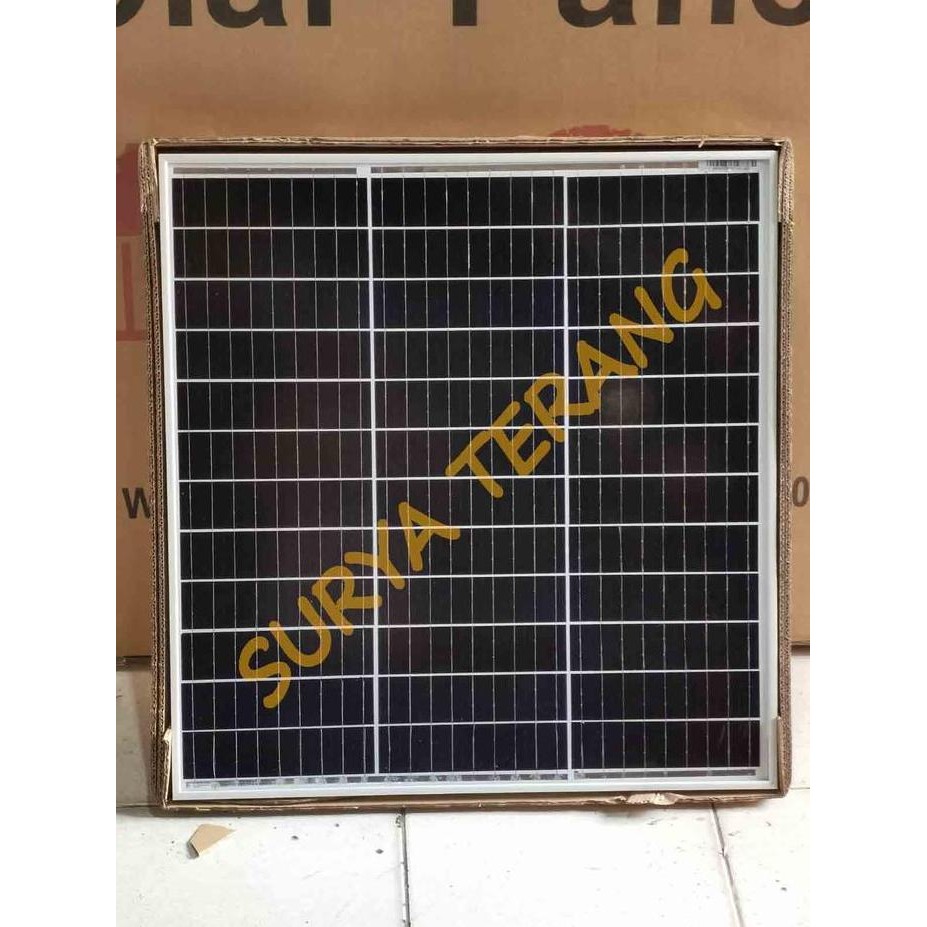 Solar Panel 50Wp Monocrystalline (Panel Surya 50Wp/50watt,Solar Cell)