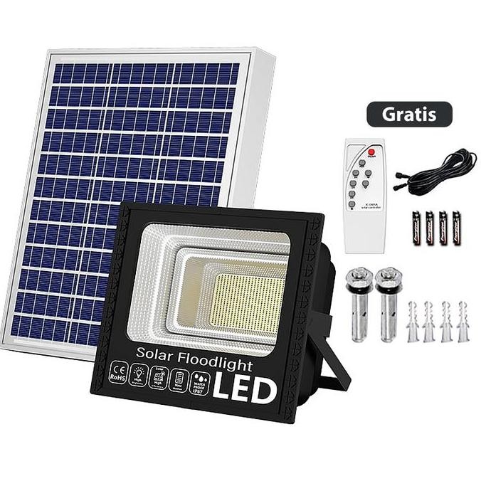 ready 1500 WATT CAHAYA ENERGI SURYA 1000W Lampu Sorot Surya panel surya 1000 watt ENERGI MATAHARI GA