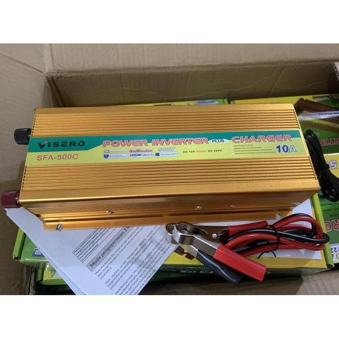 ready Inverter charger visero 500w sfa-500c solar surya