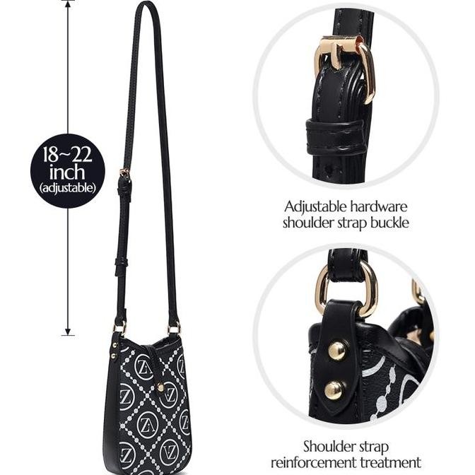 ZAZIE-Tas ponsel wanita tas selempang wanita klasik fashion(SJ3908)