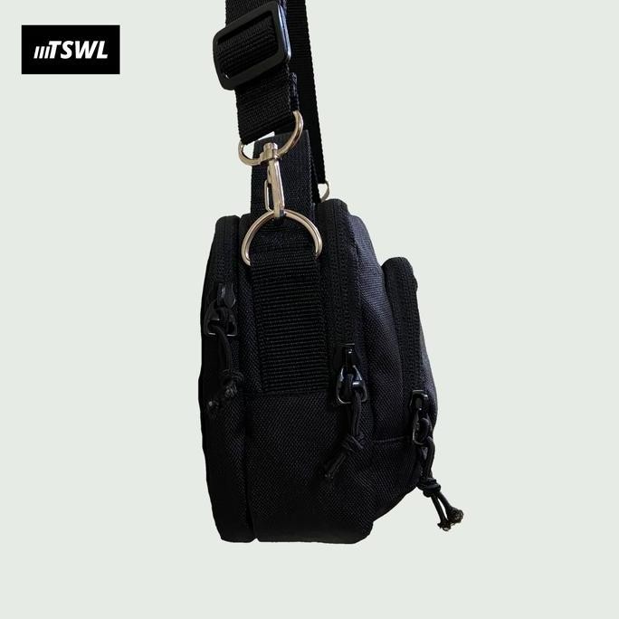 tas selempang cowok skena sling bag mini kecil pria wanita keren vintage unisex Slingbouch mateswell