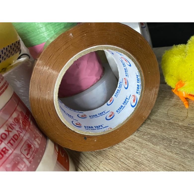

JH8 Lakban 200 Yard (6 pcs) x 45 mm Star tape