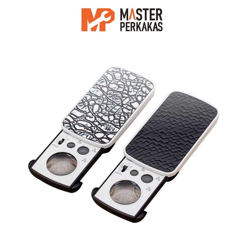 

JH8 Kaca Pembesar Saku LED XINXIANG XX-774-3ZX ORIGINAL MP / Lampu Perhiasan Uang Berlian Komponen Baca