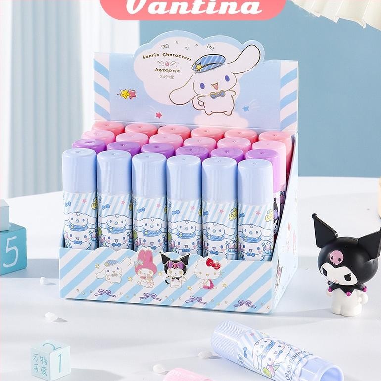 

JH8 (1pak=24pcs) Glue Stick Fancy Kertas Batang / Glue Stik Karakter Motif Kartun sanrio / Lem Stik 10 Gram