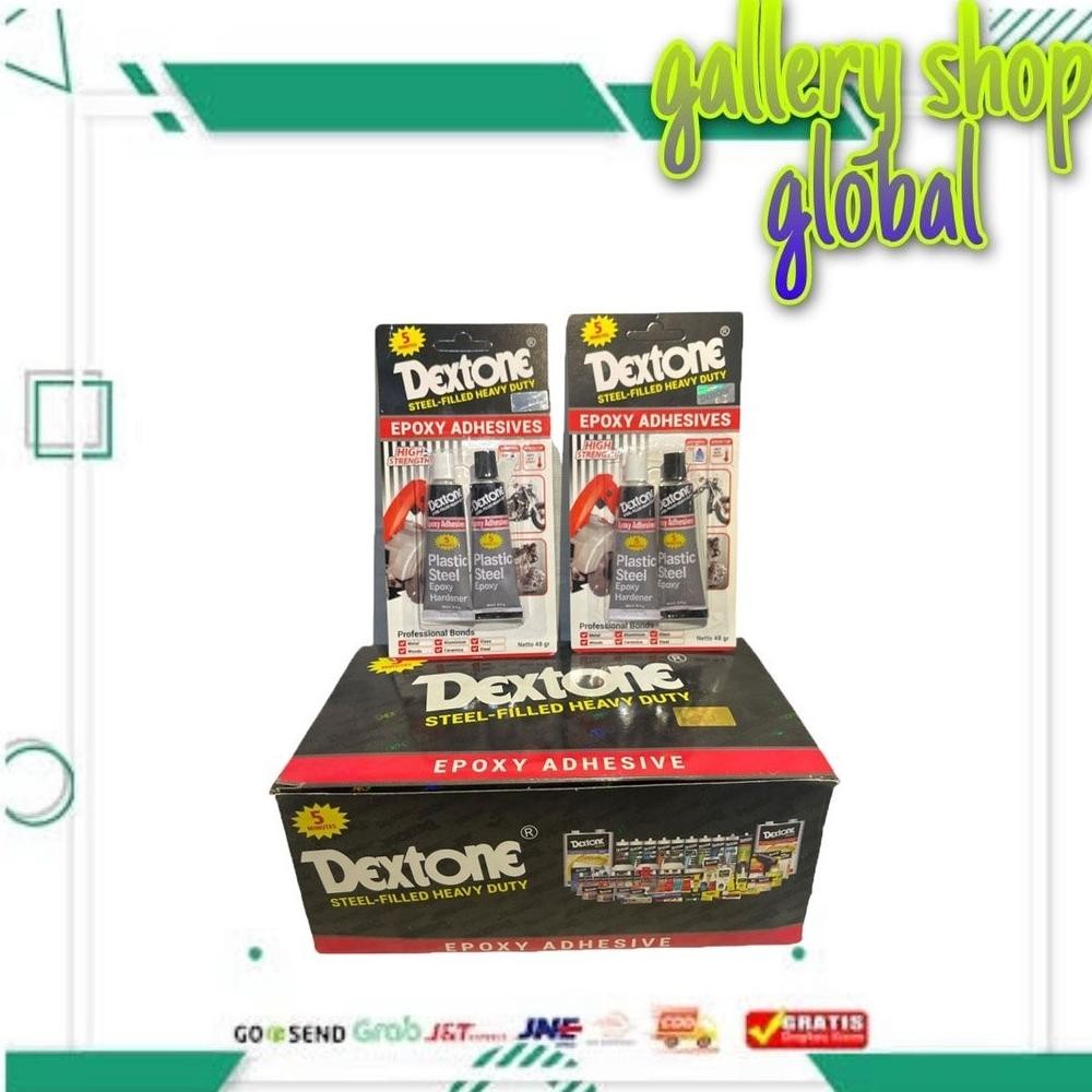 

JH8 LEM BESI DEXTONE 5 MENIT EPOKSI 48 Gram perkotak isi 12pcs