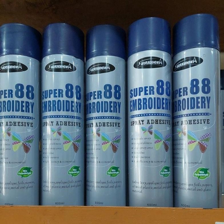 

JH8 Spray Adhesive super 88 - lem semprot ( khusus pulau jawa dan sekitarnya)