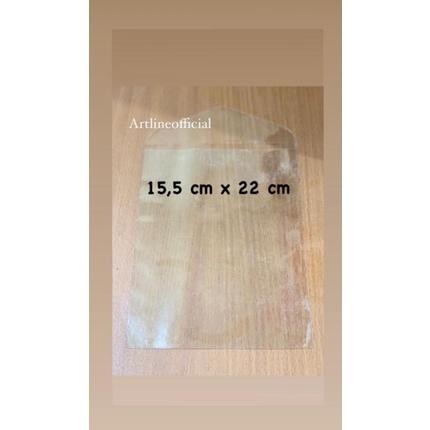 

JH8 Plastik Mika 15,5 x 22 cm bening / Kantong PLN/SPP/Deposito/kartu isi 100 pcs