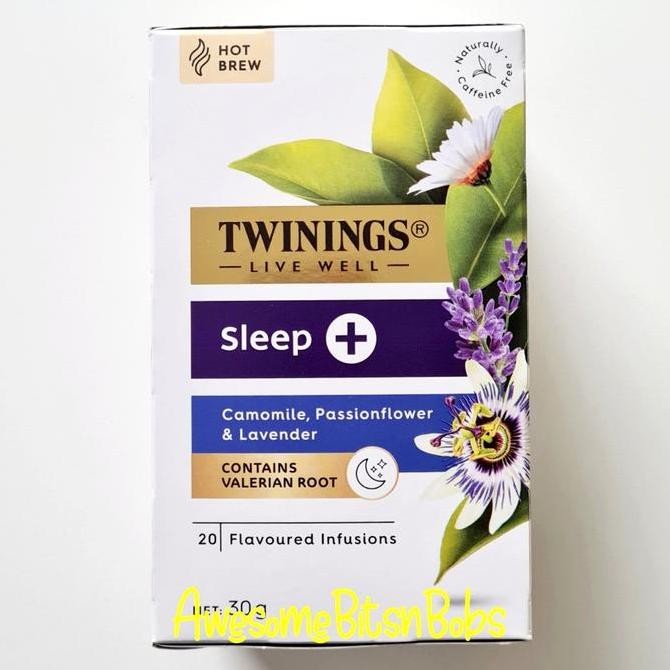 

Twinings Live Well Hot Brew Sleep + Plus 20 tea bags L82