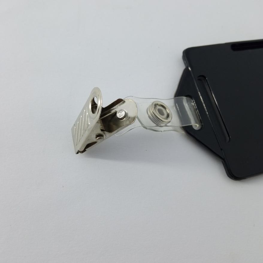 

JH8 Jepitan Nametag / jepitan id card / jepit garis / klip besi isi 100pcs