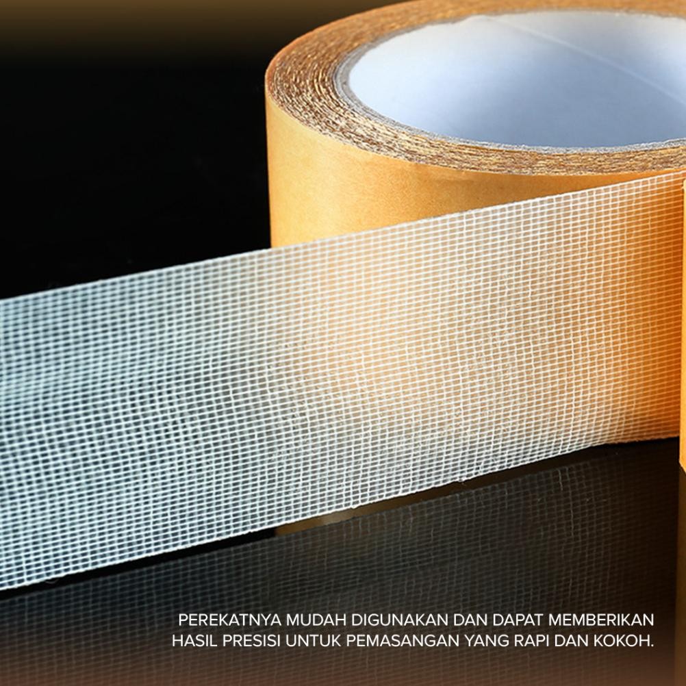 

JH8 Double Tape Kain Dua Sisi Tanpa Bekas Isolasi 2 Sisi Solatip Tape