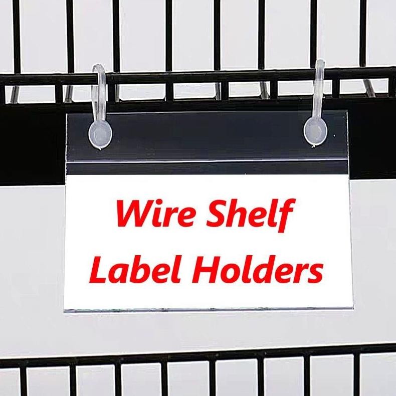 

JH8 20pcs Price tag Gantung Label Harga Mika Price Tag Holder Holder PVC Price Tag Card 5.5X 8 Cm