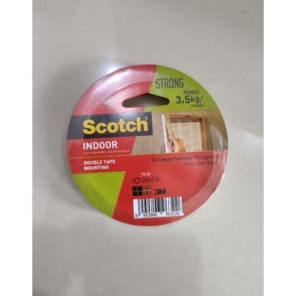 

JH8 Double tape foam merek 3M original lebar 12mm.. KUATT!!