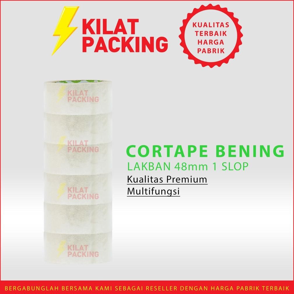 

JH8 Lakban Cortape BENING 48 mm x 90 yard Murah Per Selop