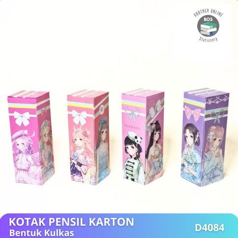 

JH8 BOS Kotak Pensil Karton Berdiri/Tempat Pensil Organizer/Pencil Case