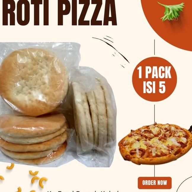 

Roti Pizza Pizza Base Pizza Dough Isi 5 Pcs