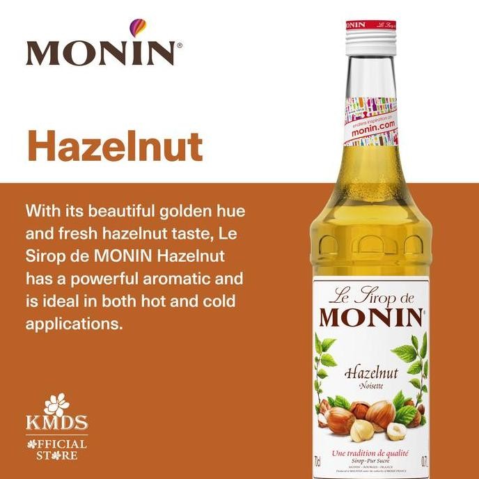 

Monin Hazelnut Syrup 70 Cl 700 Ml