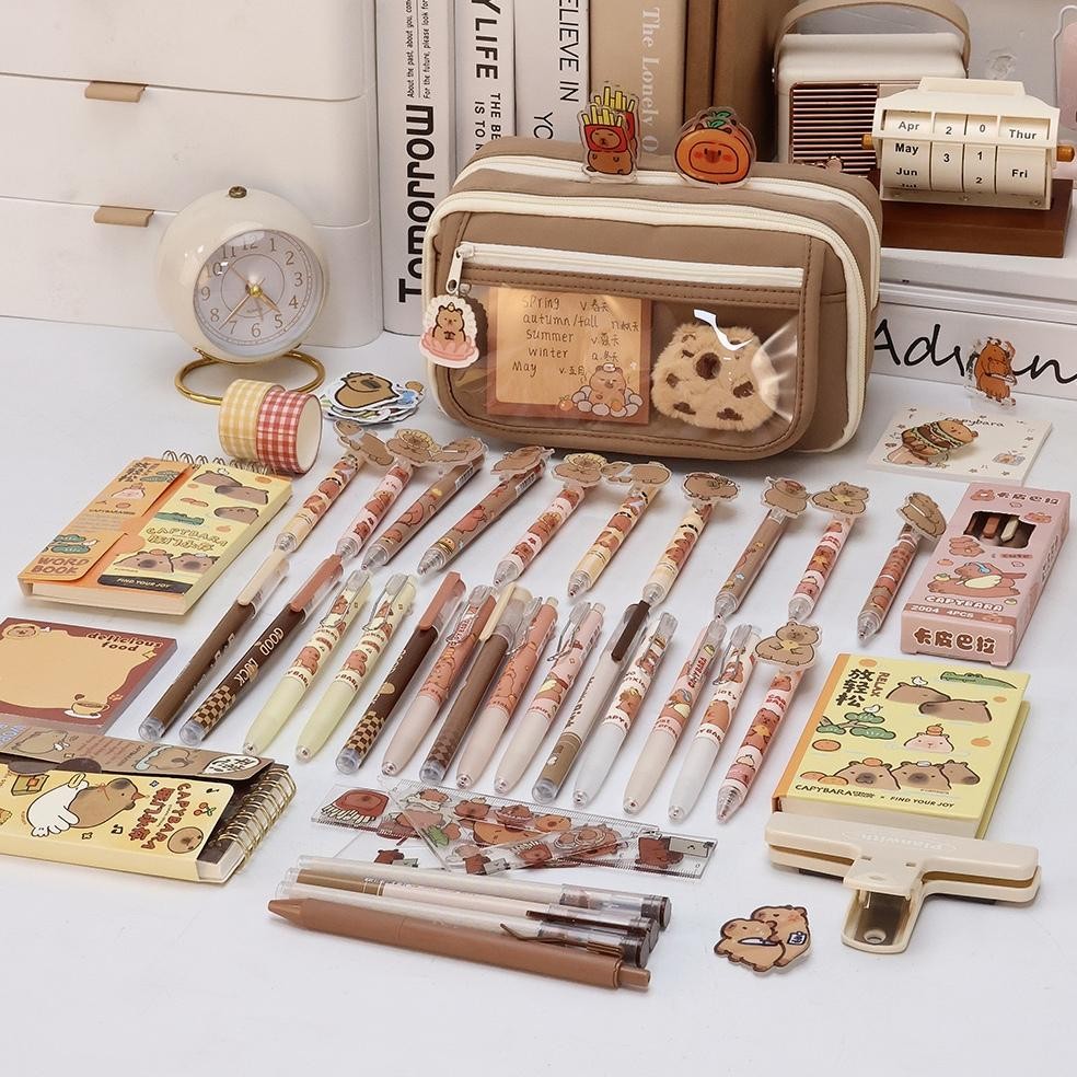 

JH8 TEMPAT PENSIL KOREA MULTI SEKAT UKURAN JUMBO