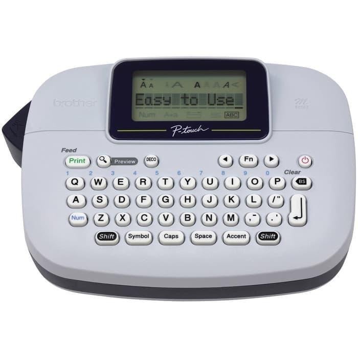 

Label Printer Brother Ptouch Pt-M95 Portable Handy Label Maker Ptm95 Original Dan Terpercaya