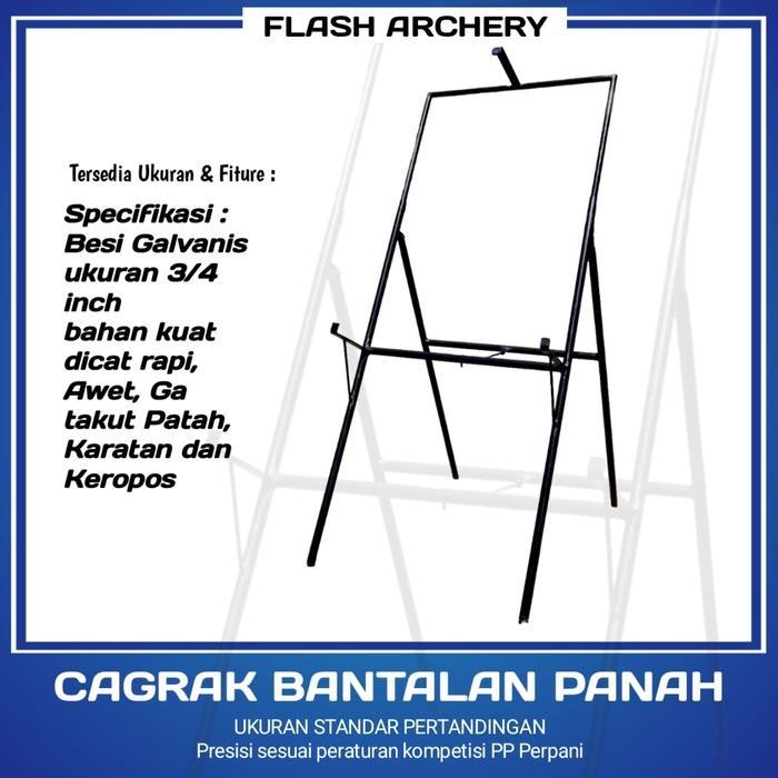 Stand Target Panah | Standing Cagrak Target Panahan | Ukuran Standar Pertandingan Original Dan Terpe