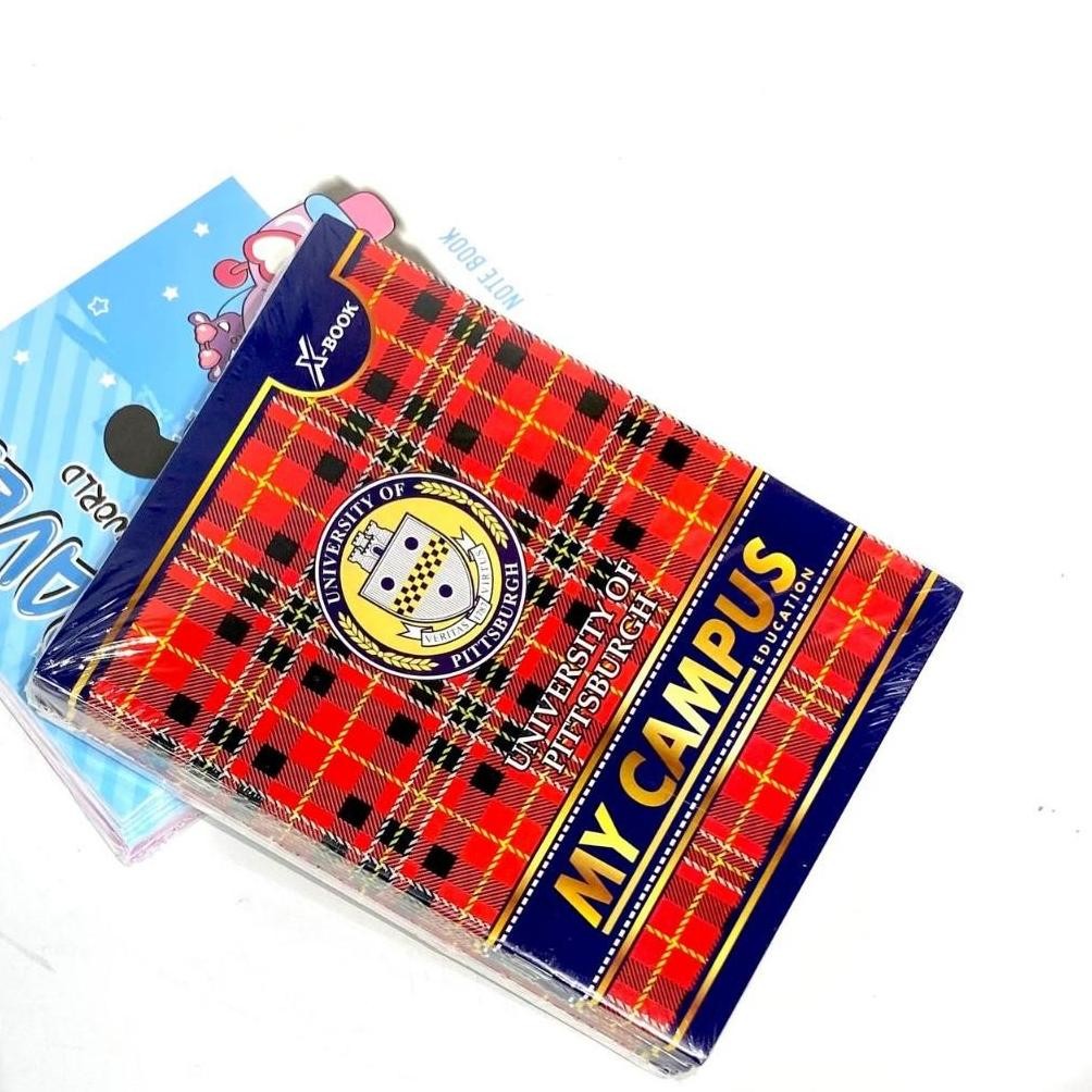 

JH8 BOS Buku Tulis Kecil 38 Lembar CAMPUS Isi 10 Buku/Buku Tulis X-Book Kwarto/Buku Sekolah Bergaris