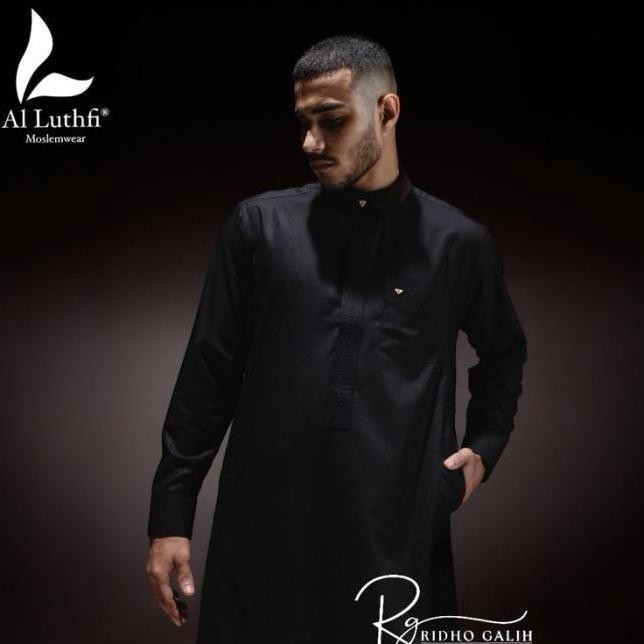 Al Luthfi - Gamis Pria Lengan Panjang Dewasa Premium - Jubah Pria Pemium - Gamis Jubah Pria Arab