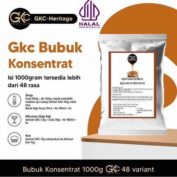 

Bubuk Minuman 1Kg Aneka Rasa Gkc Heritage