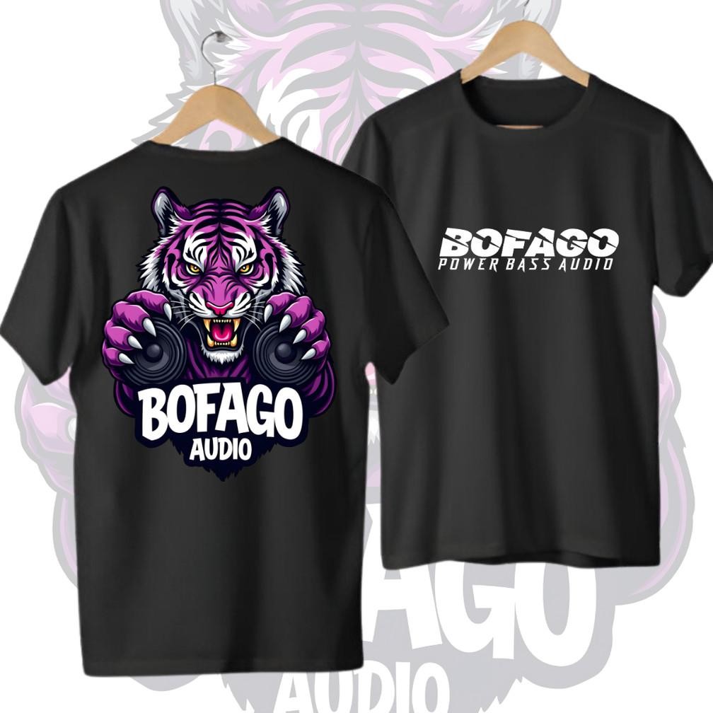 Terbaru Kaos Bofago Audio Macan Ungu