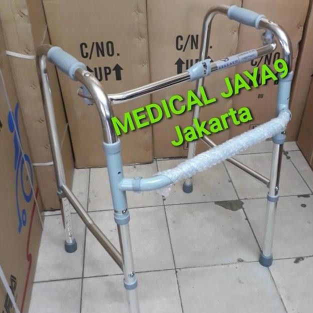 Walker Avico Kaki4 El Jemuran Kaki 4 Lipat Alat Bantu Jalan