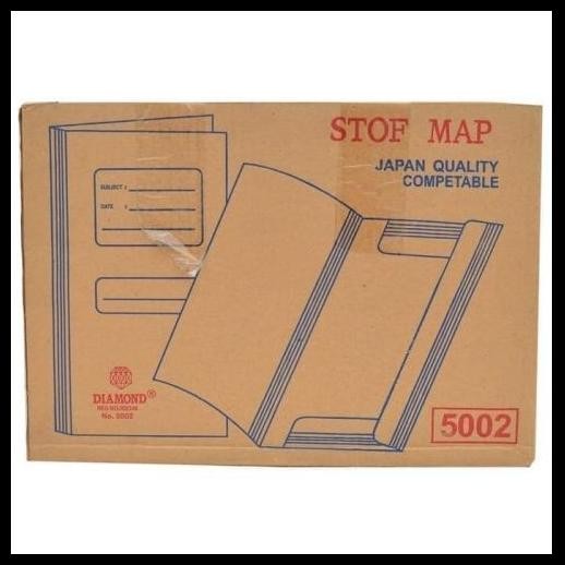 

Terlaris Stof Stop Map Diamond Ukuran Folio 5002 Per Box Isi 50 Good Quality