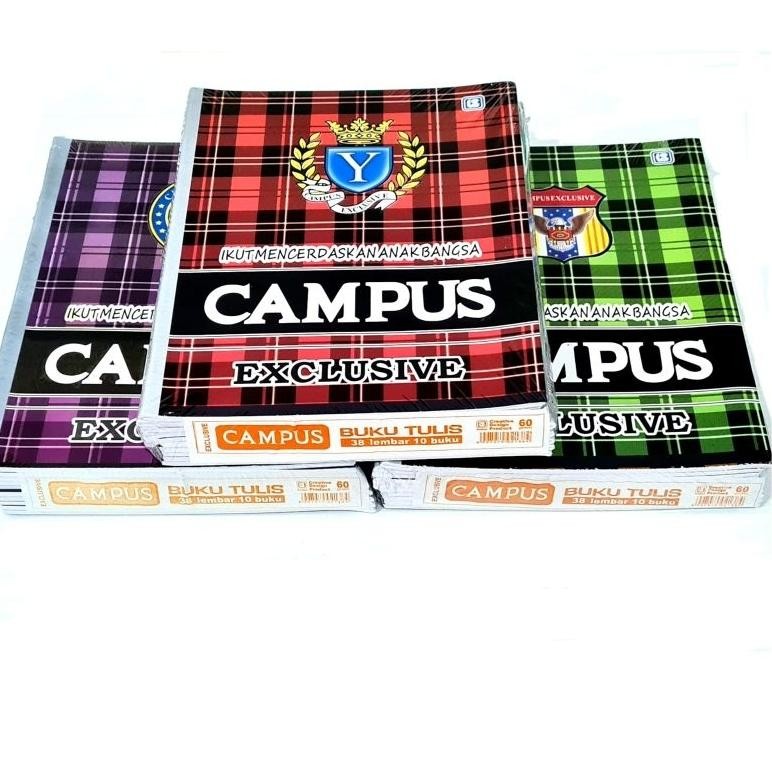 

JH8 Buku Tulis 38 Lembar Isi 10 Buku RANDOM CAMPUS