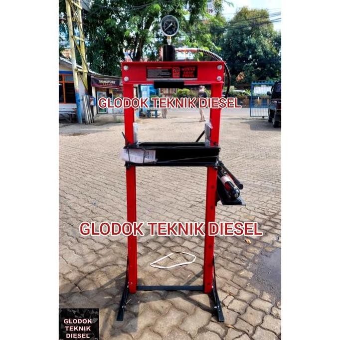WESTCO HYDRAULIC SHOP PRESS 20 TON T-61220 Kualitas Premium