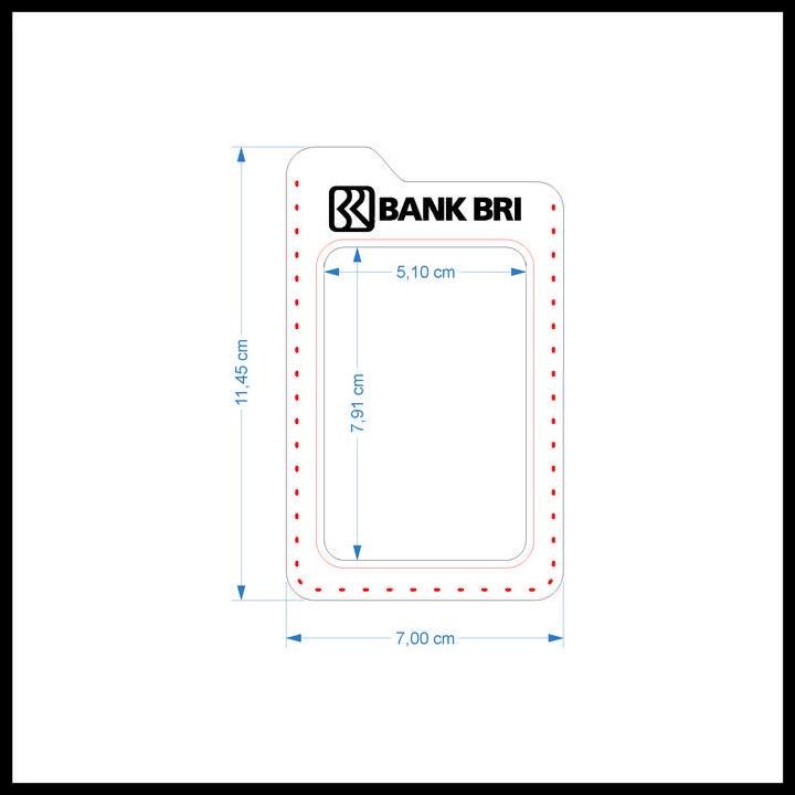 

Terlaris Gantungan Id Card Holder Name Tag Kulit Lanyard + Capitan Good Quality