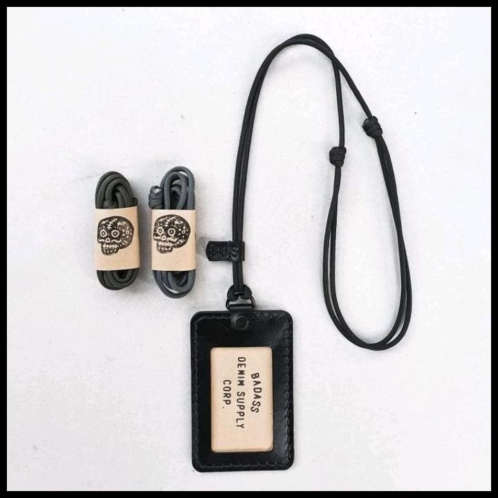 

Terlaris Bds Leather Id Holder And Lanyard Rope Good Quality