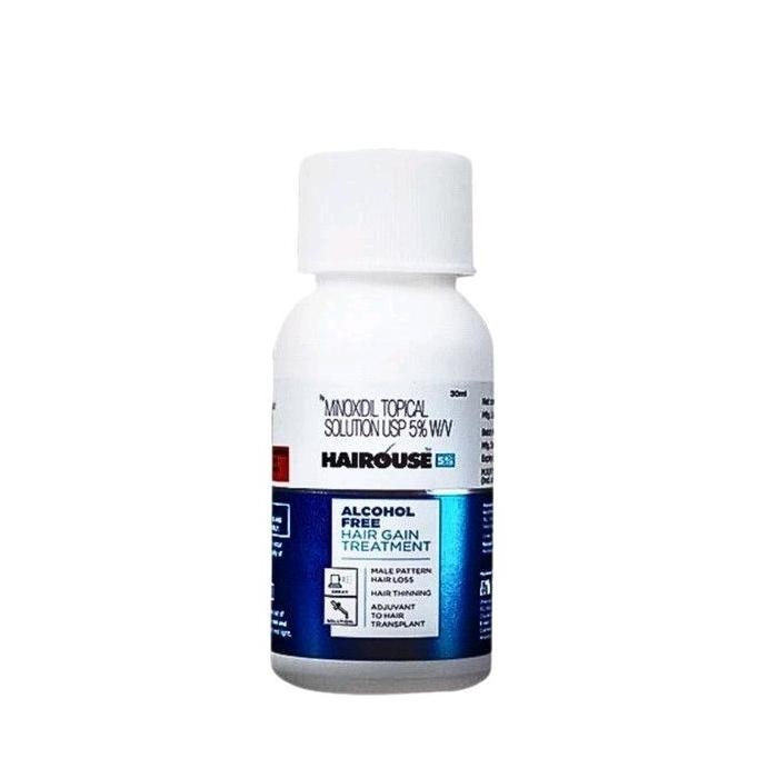Terlaris Hairouse Minoxidil 5% Non Alkohol Original India Menumbuhkan Brewok Haircare Ready Stok