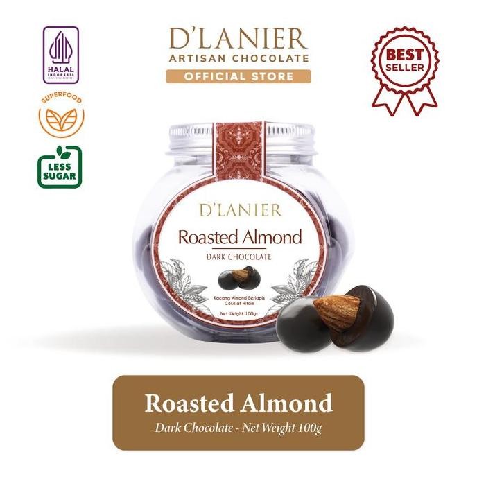 

D'Lanier Chocolate Roasted Almond with Dark Chocolate (100gr)