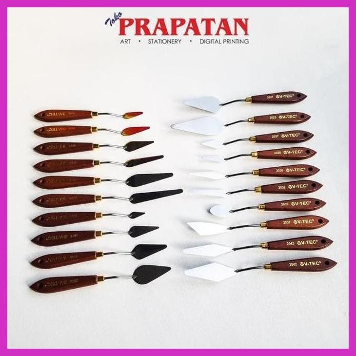 

( SEKOLAH / LUKIS ) PROMO PISAU PALET LUKIS V-TEC PER PC / PAINTING KNIFE / PALETTE KNIFE 3 (SENI / MENGGAMBAR / ART / KERAJINAN ) GOOD QUALITY