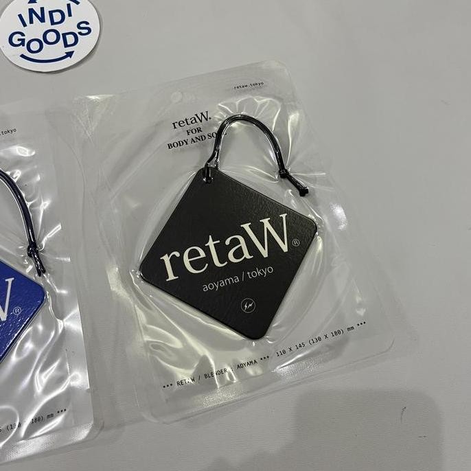 Promo retaW x Fragment Design Aoyama / Tokyo Fragrance Car Tag 100% Authentic no Muji Uniqlo U Carha