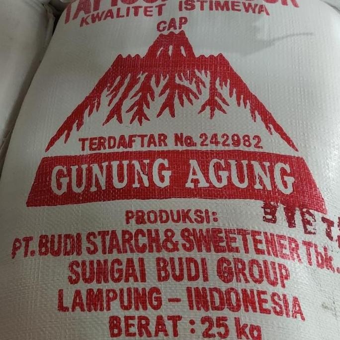

Tepung Tapioka Sagu Cap Gunung Agung Bal 25Kg