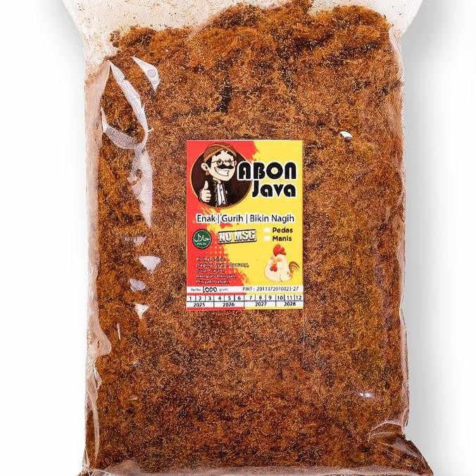 

Abon 'Ayam' Java 1Kg Asli Khas Jawa